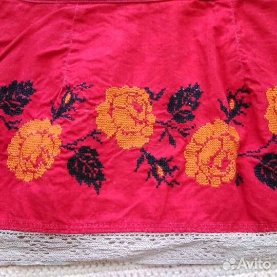 Народный костюм старинный Винтаж СССР