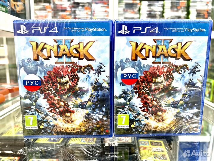 Новый Knack 2 на PS4/ PS5