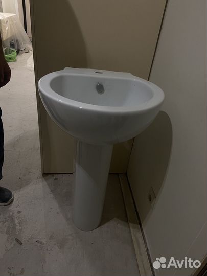 Раковина sanita 48 см с пьед, душевой поддон