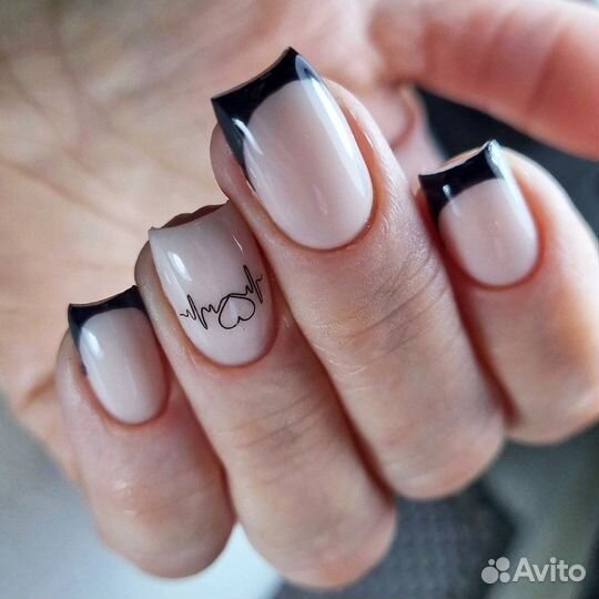 Комбинированный маникюр