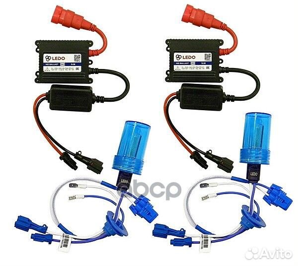 Комплект ксенона H3 6000K ledo 12V 00036LXS ledo