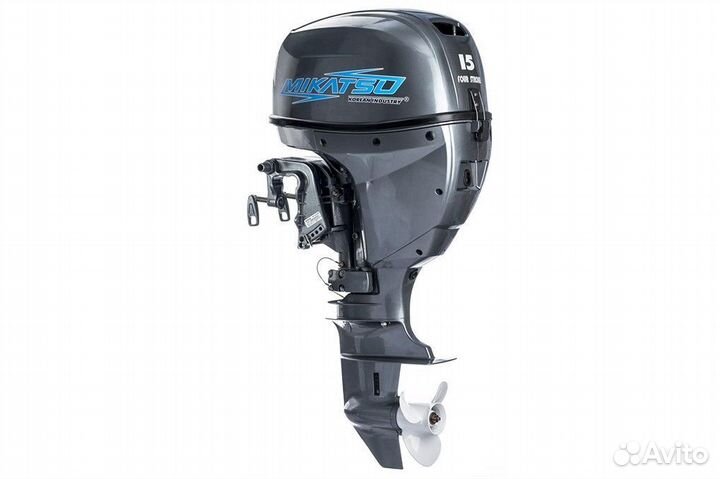 Лодочный мотор Mikatsu MF 15 FES Гарантия 10 лет