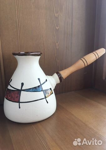 Турка для кофе керамическая