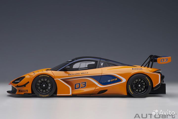 81942 McLaren 720S GT3 Presentation Car #03 1:18