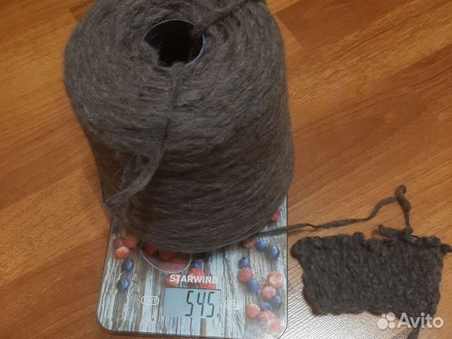 Пряжа с эффектом фламме