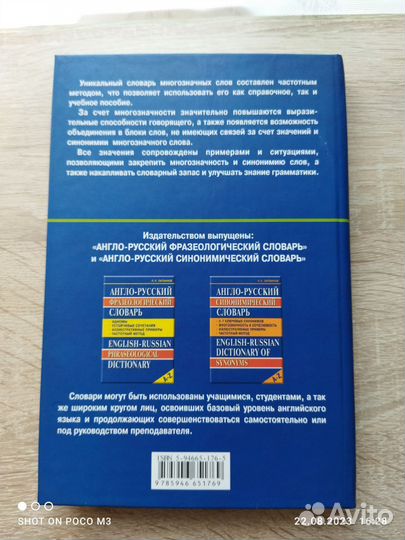 Англо-русский словарь многозначных слов. Литвинов