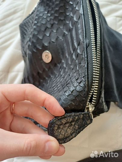 Сумка натуральная кожи питона