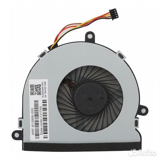 Вентилятор ноутбука HP 15-AC, 15-BA (4 pin)