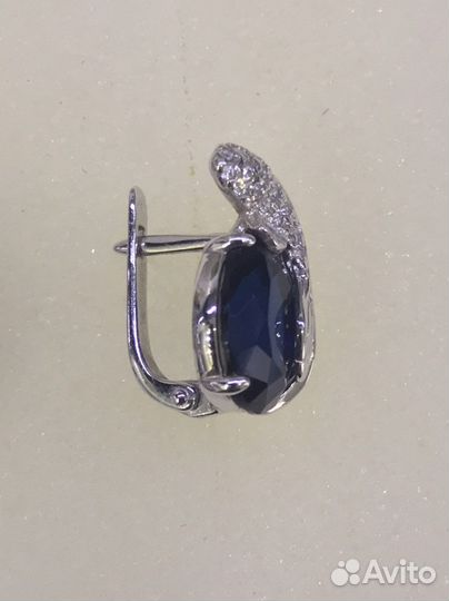 Серебряные серьги