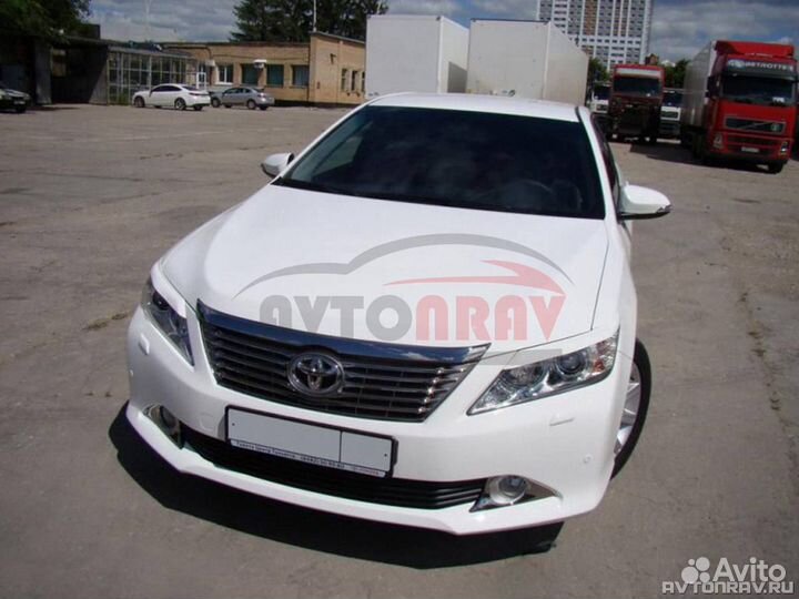 Реснички на фары для Toyota Camry V50 (7)