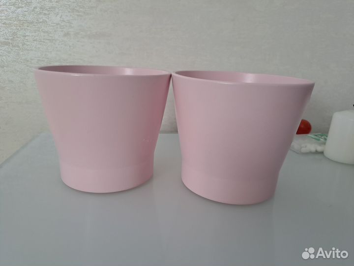 Фаянсовые кашпо икея