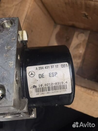 Блок abs Mercedes w204