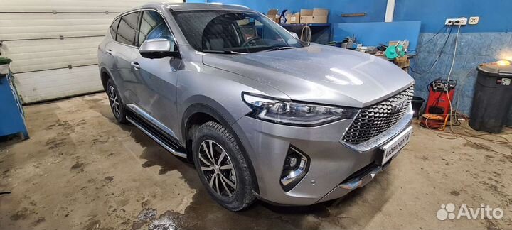 Пороги премиум на Haval F7x 2022г