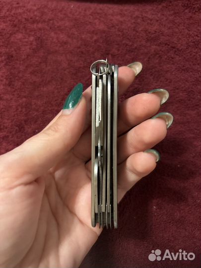 Нож складной бу