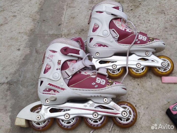 Детские ролики и защита