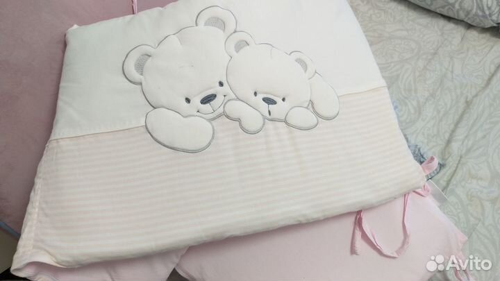 Бортики в детскую кроватку бу