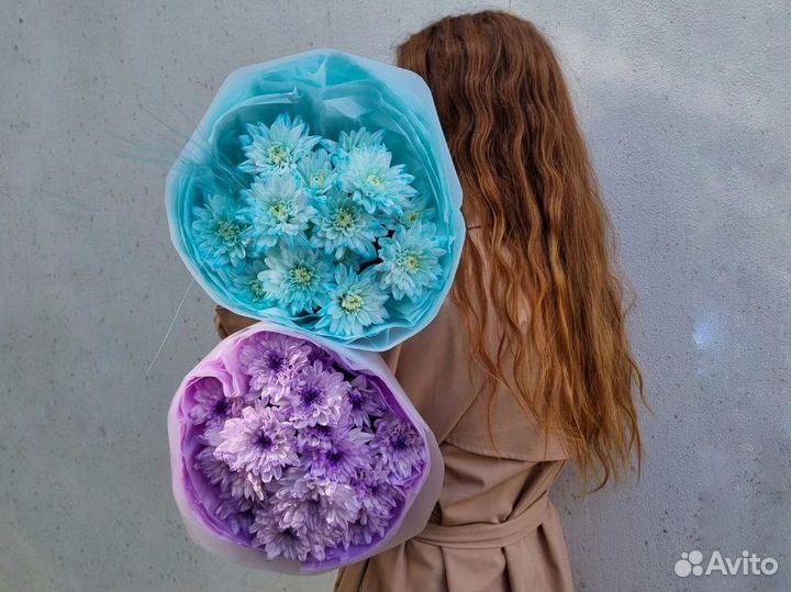 Букет хризантем