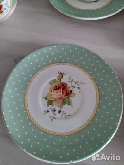 Комплект чайные пары, стиль 