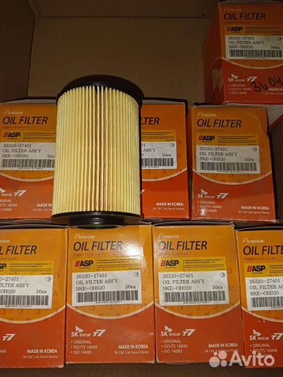 Фильтр масляный Kia Sportage