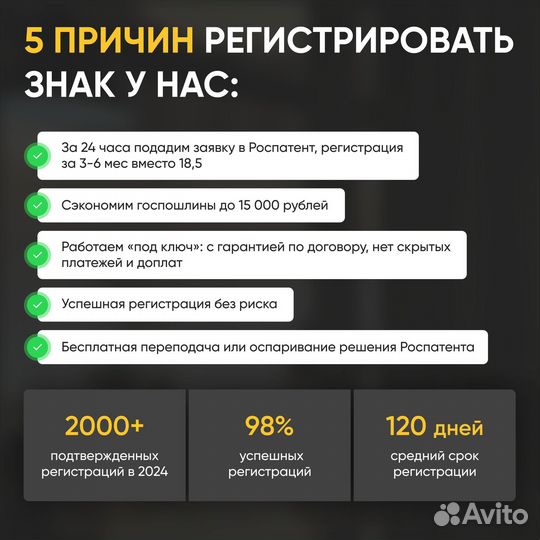 Защитить бренд поможем оформить патент на название