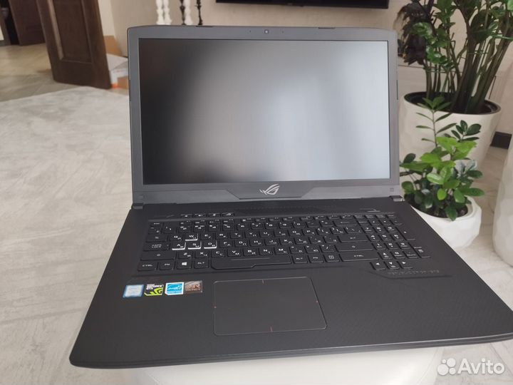 Игровой ноутбук asus ROG GL703VM, i7, GTX 1060 6Gb