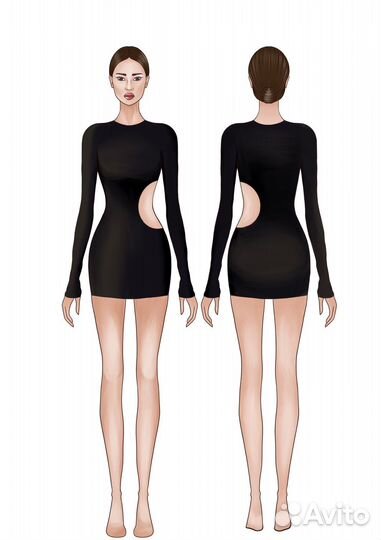 Иллюстратор, одежда, еда, эскизы, визуал, fashion