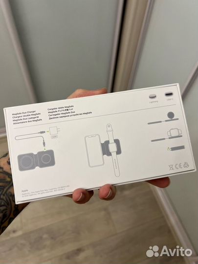 Apple magsafe duo charger зарядка watch iPhone