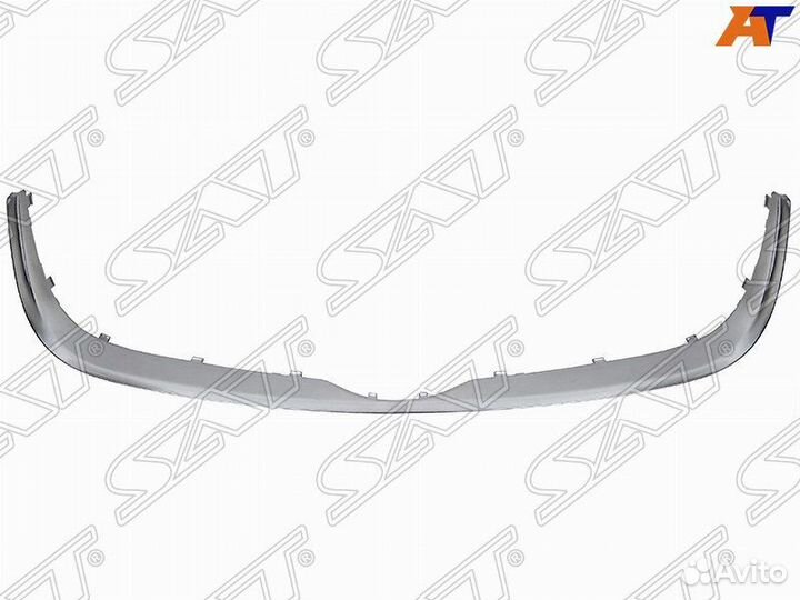 Молдинг решетки VW touareg 07-10 хром нижняя часть