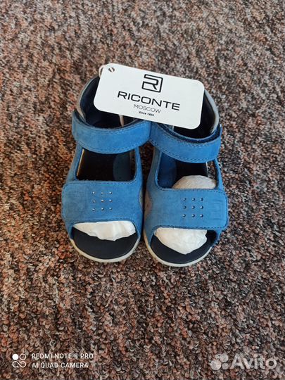 Сандали для мальчика Riconte kids, 24.Новые