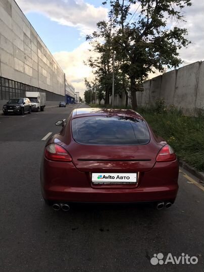 Porsche Panamera 4S 4.8 AMT, 2010, 9 500 км