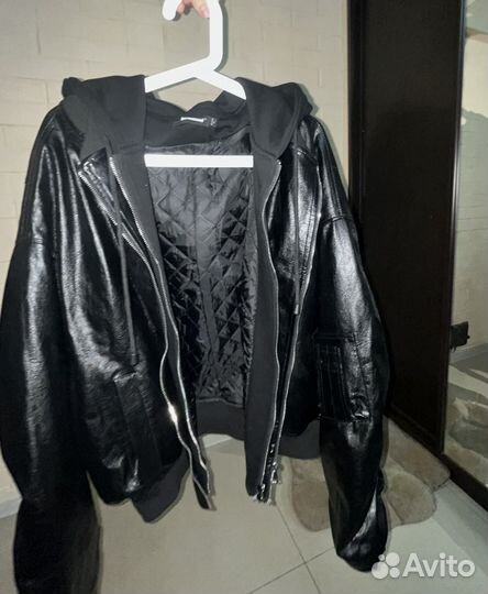 Кожаная курта Balenciaga tipe