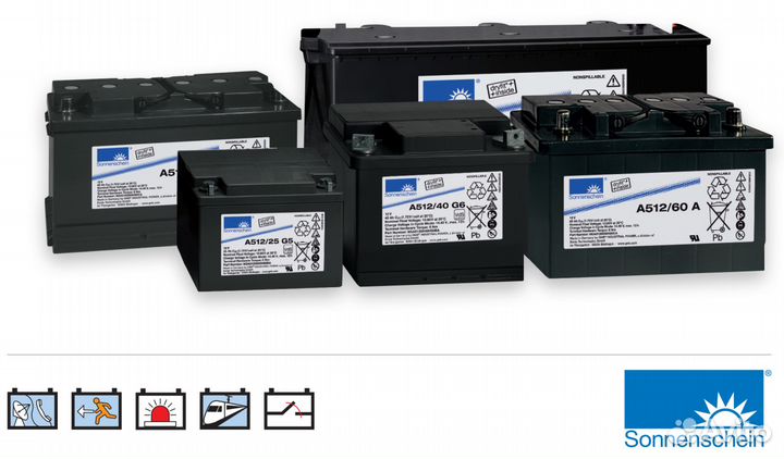 Аккумуляторы для ибп 12в 7Ач, 26Ач, 50ач, 100ач