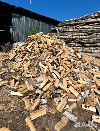 Дрова колотые