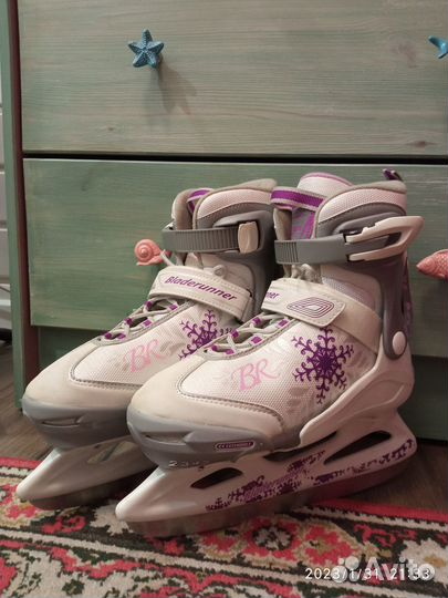 Коньки раздвижные 33- 36,5
