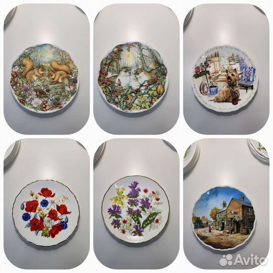 Декоративная тарелка Royal Albert, Royal Doulton