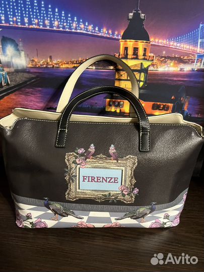 Сумка кожаная Braccialini