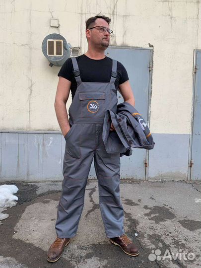 Полукомбинезон рабочий мужской