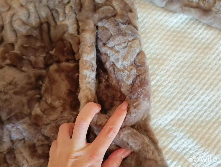 Шуба мутоновая острагал Fur Natural 52