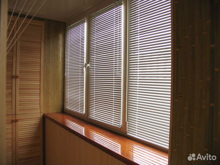 Жалюзи алюминиевые под дерево