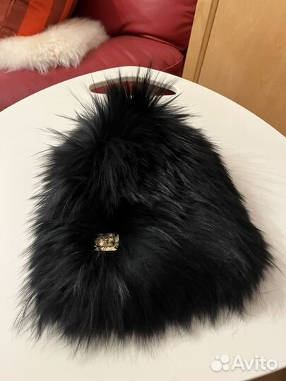 Шапка меховая just cavalli новая