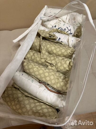 Бортики в детскую кроватку бу