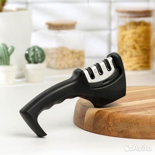 Точилка для ножей Доляна, 2065,5 см, цвет микс