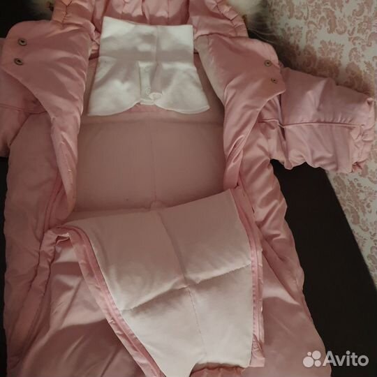 Комбинезон детский зимний для девочки 80-92
