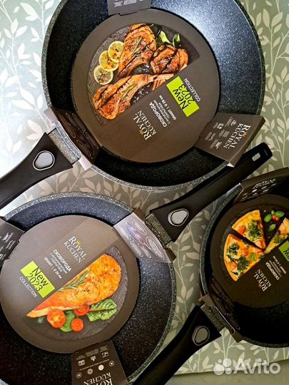 Разные сковородки Royal kuchen