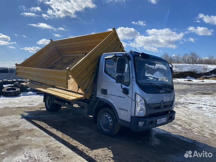 Песок щебень доставка газель