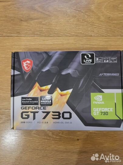 MSI GeForce GT 730 2 гб
