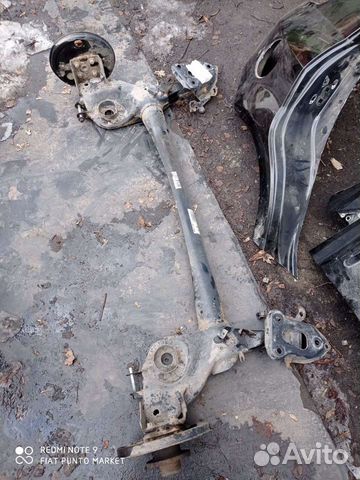 Задняя балка Fiat Grande Punto Opel Corsa D