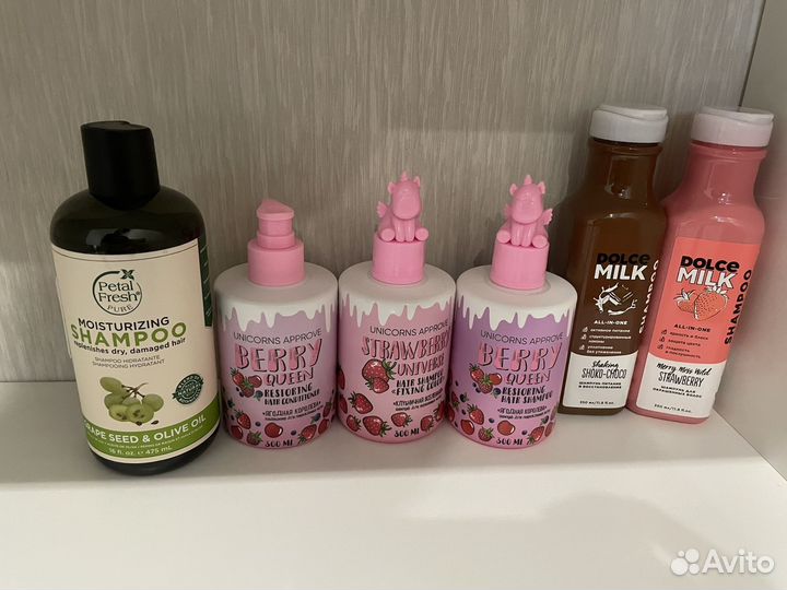 Новые шампуни и кондиционеры для волос