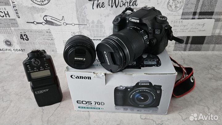 Canon EOS 70D kit 18-135 is STM