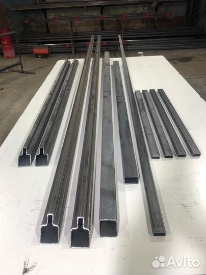 Каркас откатные ворота Т-профиль 2 мм. Проем 4х2